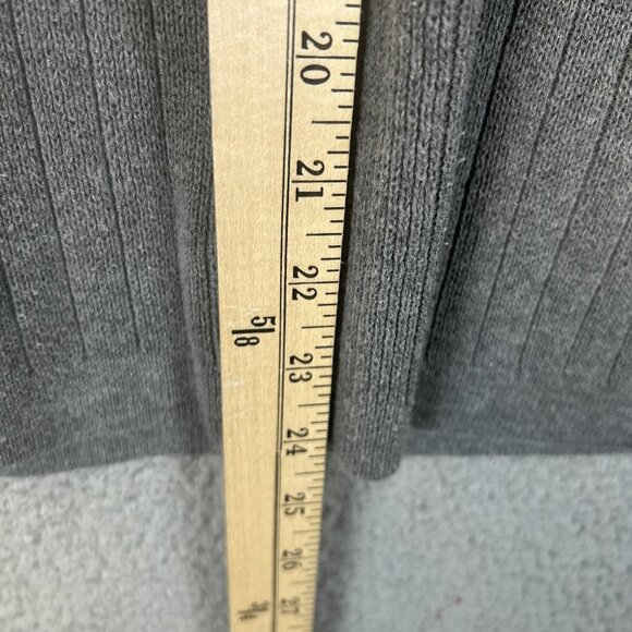 Vintage Abercrombie Fitch Sweater Mens Size L Gray AF-92 Ribbed Pullover NWOT - Picture 4 of 5